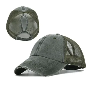 High Pony Cap