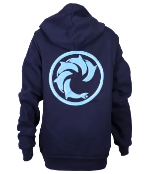 Highlight Youth Zip Hooded Sweatshirt