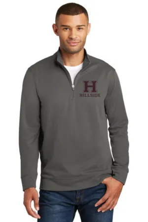 Hillside Adult 1/4 Zip Performance Pullover