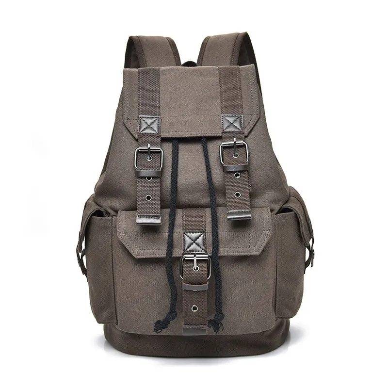 Hipster Street Canvas Unisex Retro Large Backpacks