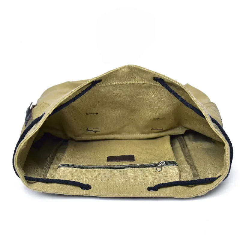 Hipster Street Canvas Unisex Retro Large Backpacks