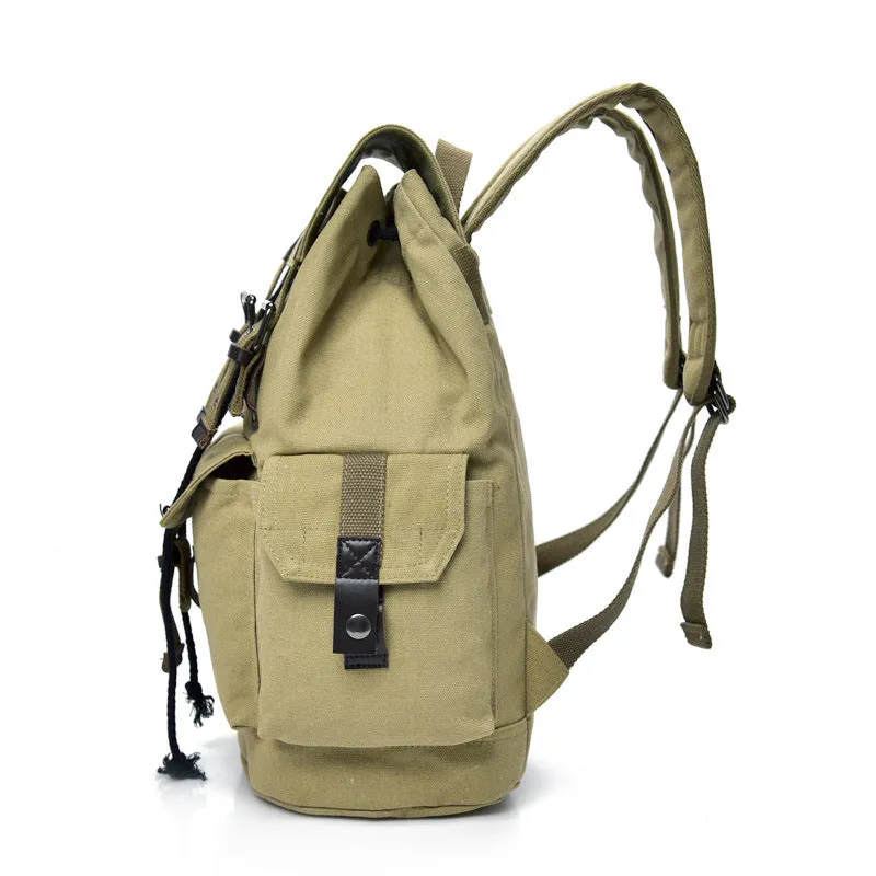 Hipster Street Canvas Unisex Retro Large Backpacks