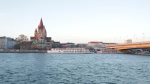 Historic Budapest from the Danube River