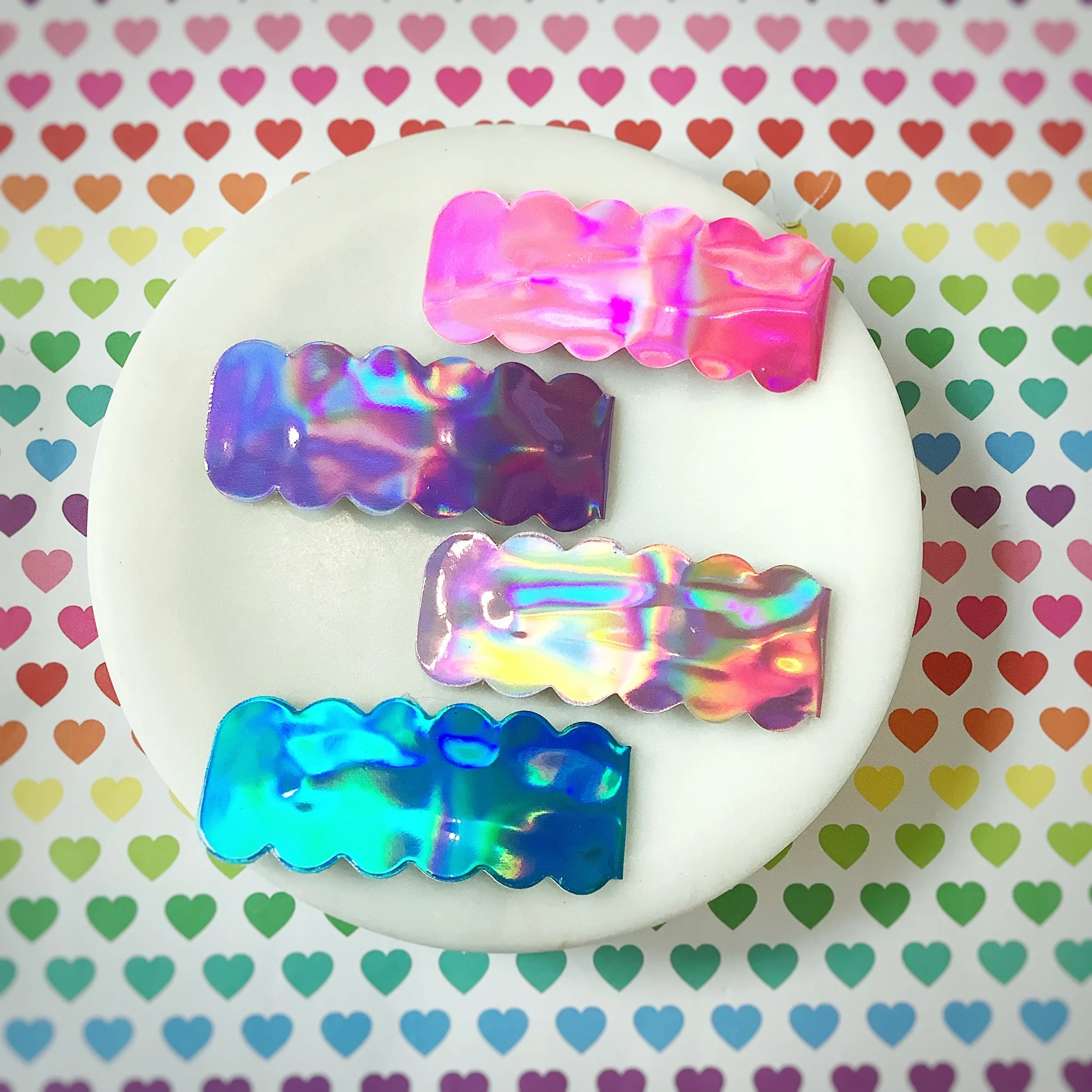 Hologram Snap Clip Set