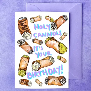 Holy Cannoli! | Birthday Card