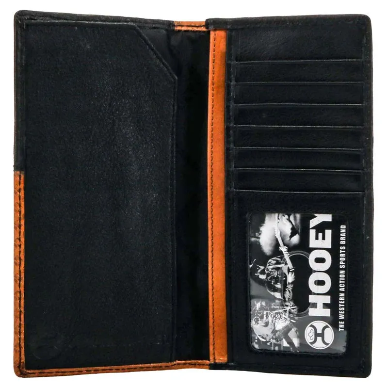 Hooey All Over Basketweave Blk Rodeo