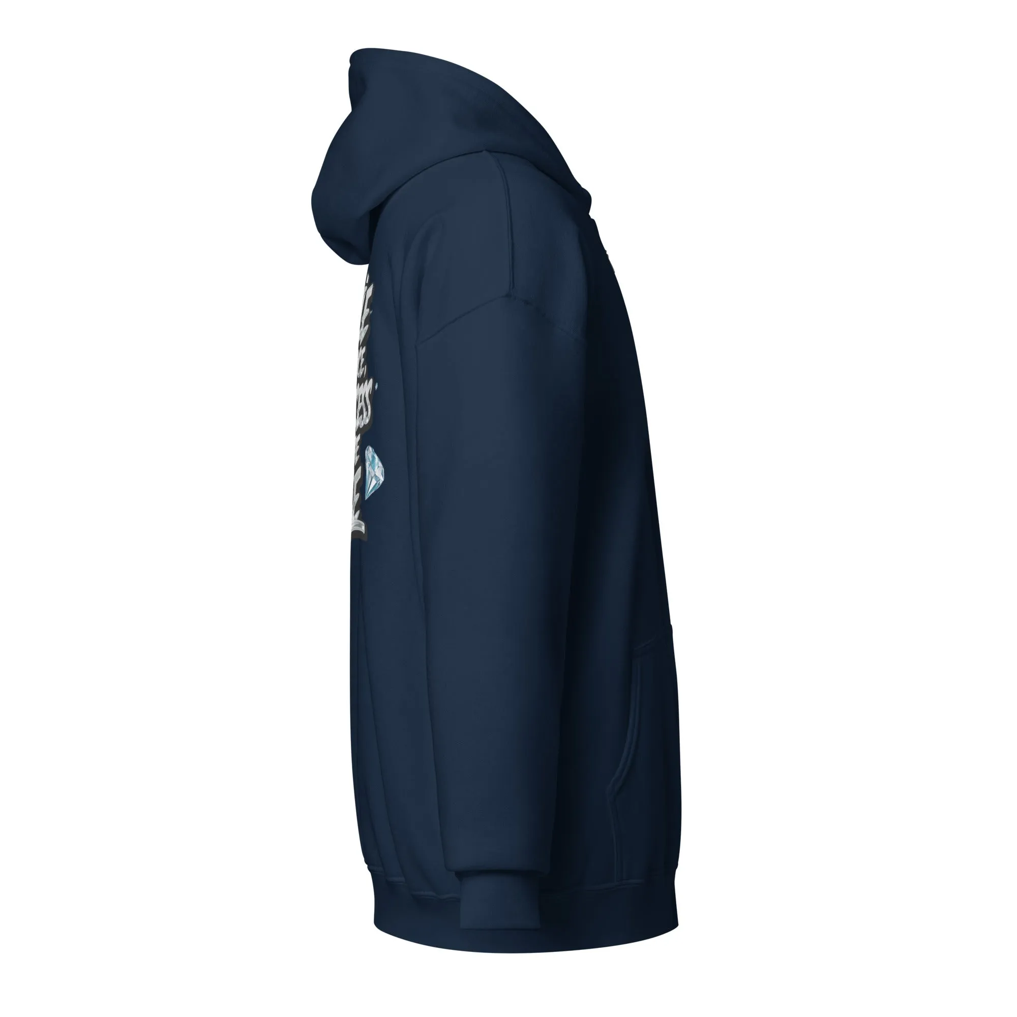 Hustle In Silence Unisex heavy blend zip hoodie