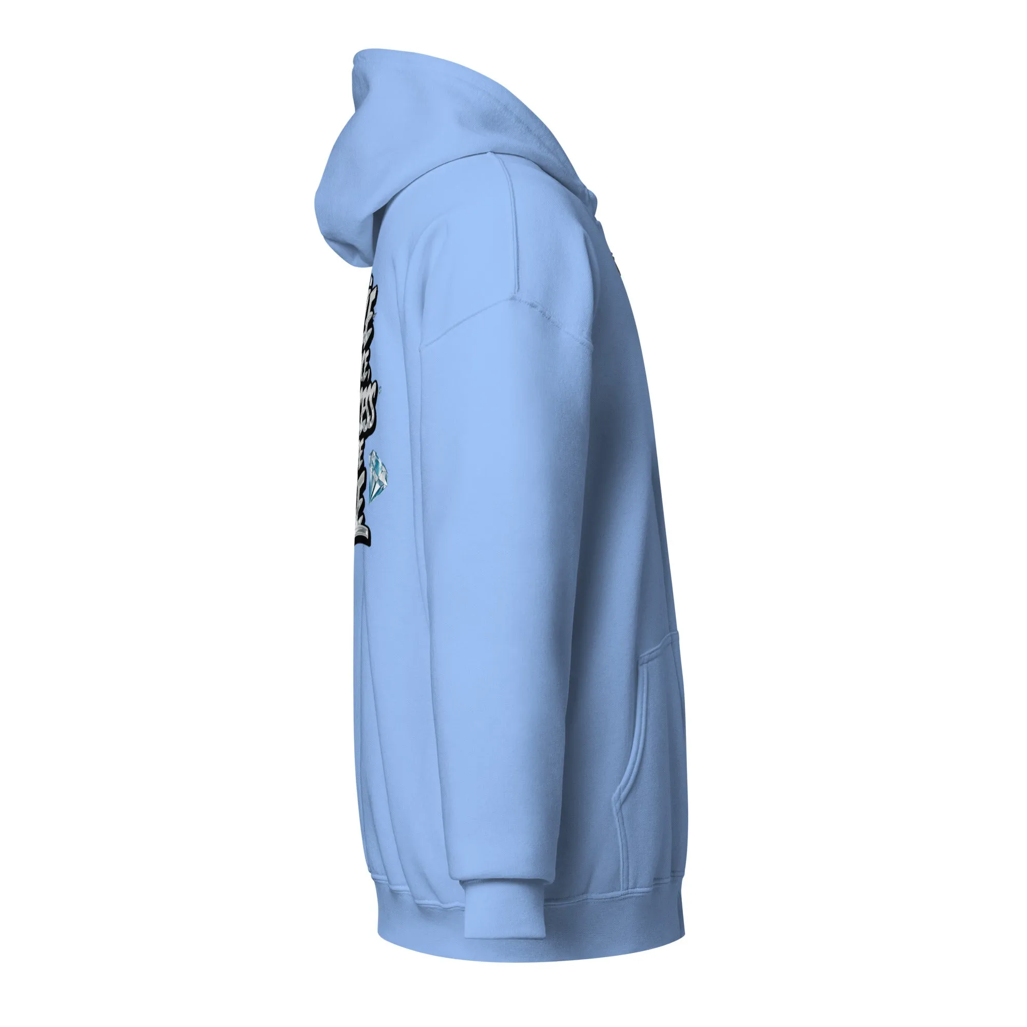 Hustle In Silence Unisex heavy blend zip hoodie
