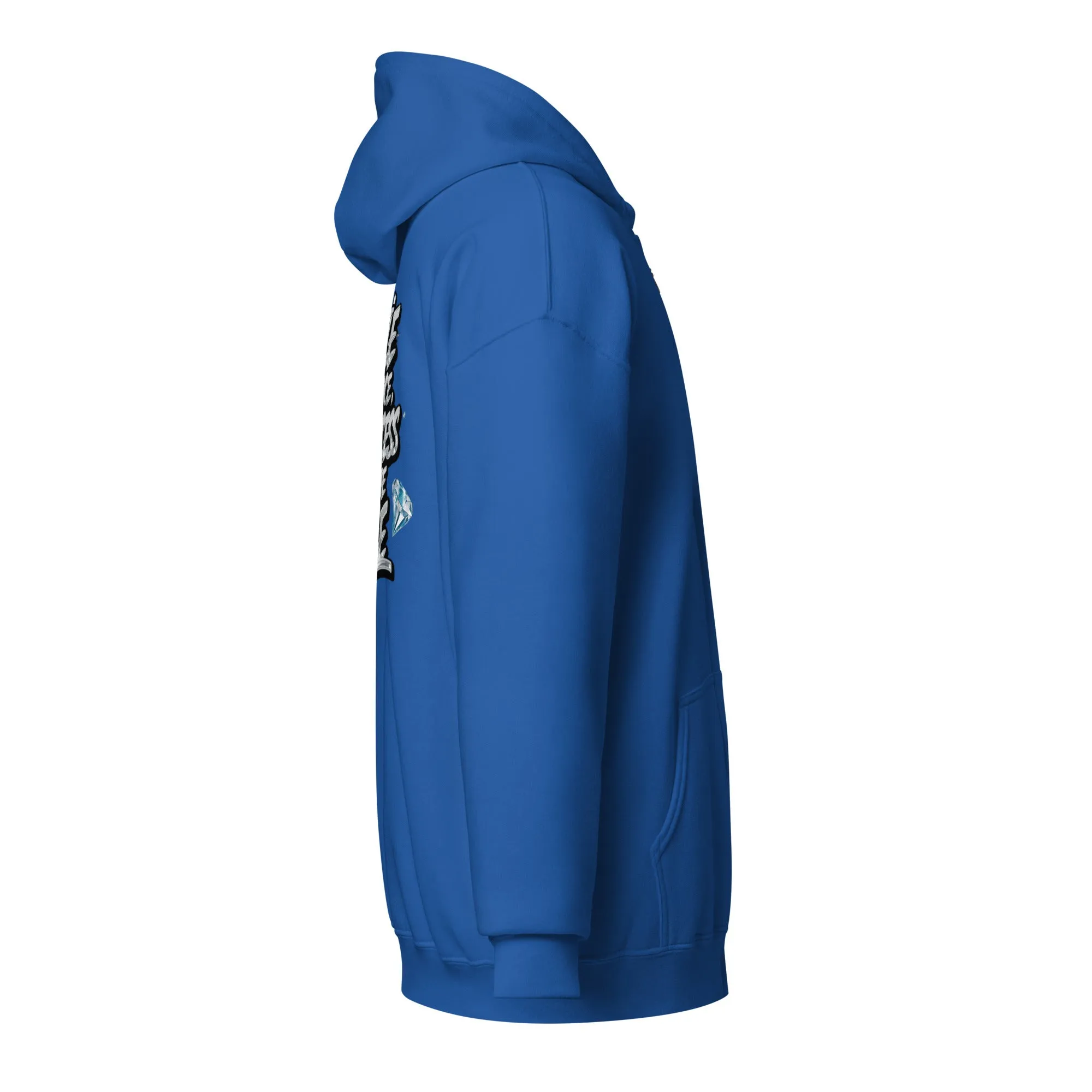 Hustle In Silence Unisex heavy blend zip hoodie