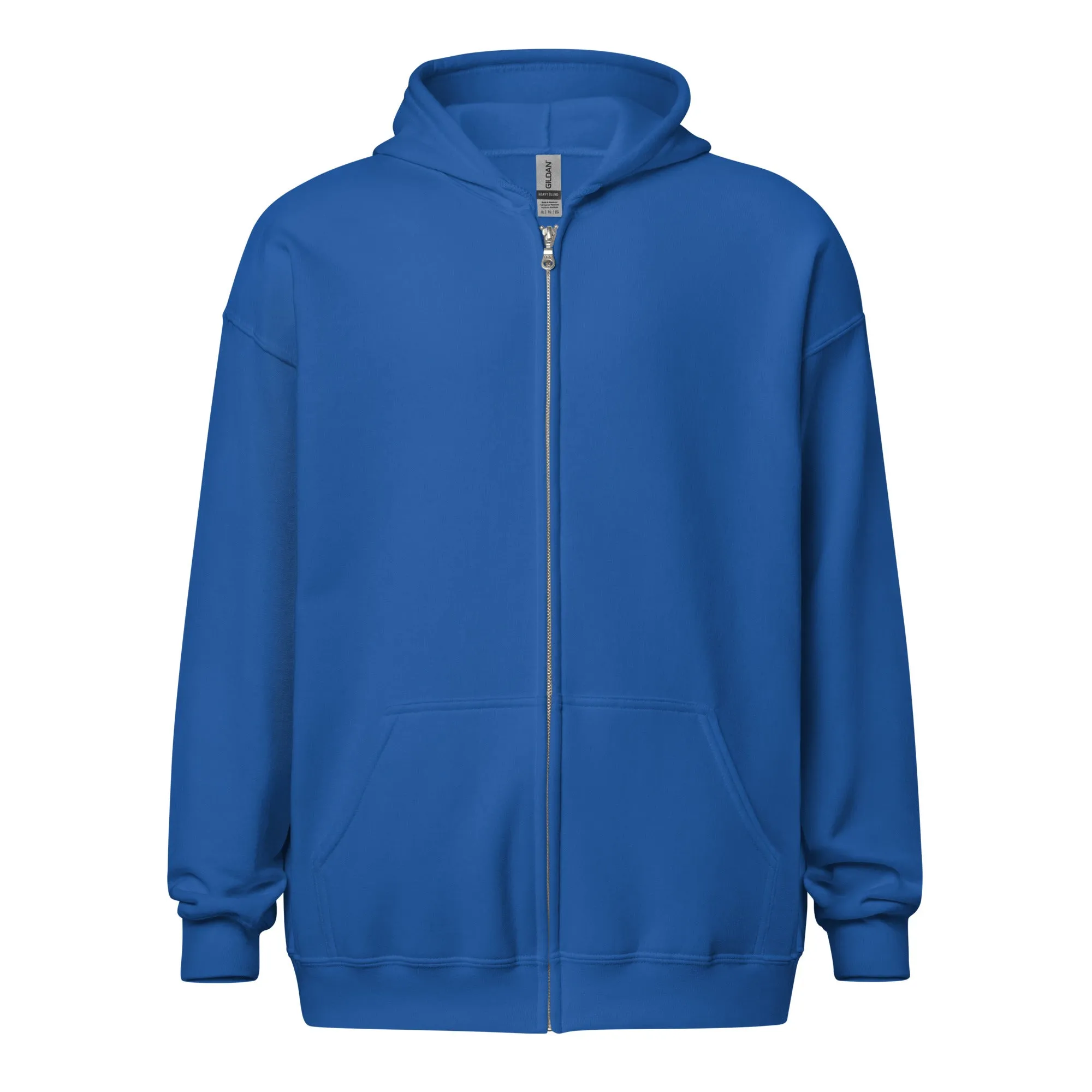 Hustle In Silence Unisex heavy blend zip hoodie