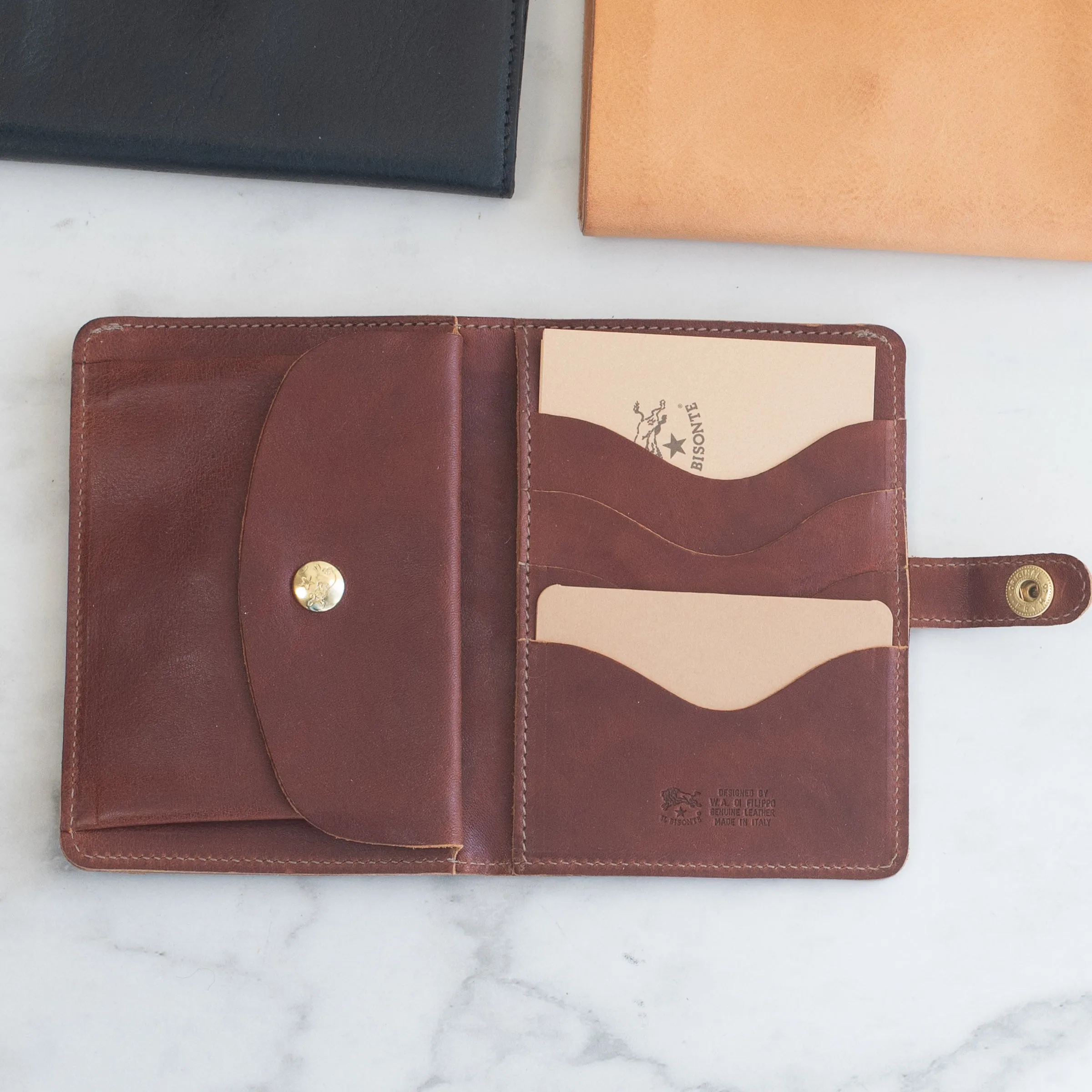 Il Bisonte Snap Wallet