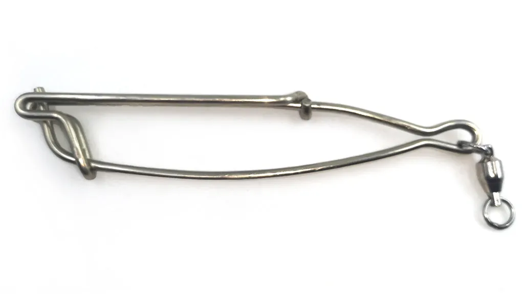 International Longline Nickel Silver Trolling Snaps (each)