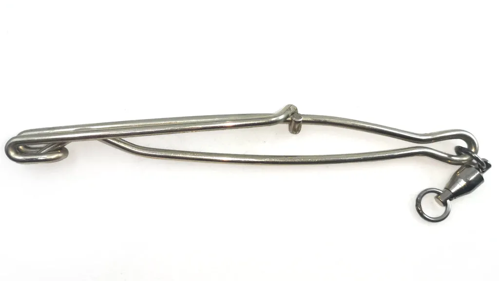 International Longline Nickel Silver Trolling Snaps (each)
