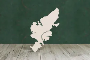 Isle of Lewis wooden craft cut out - plywood