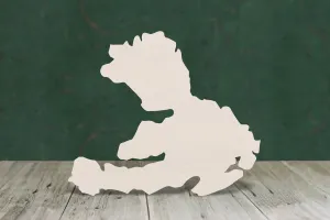 Isle of Mull wooden craft cut out - plywood