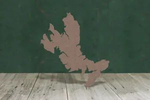 Isle of Skye - wooden craft cut-out - 2mm MDF