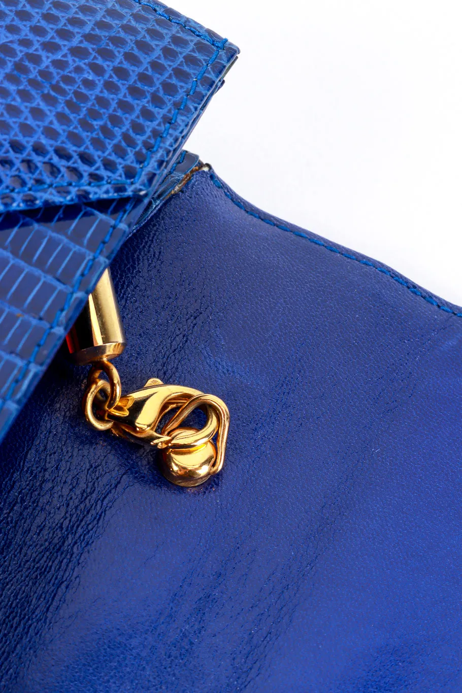 Jeweled Jaguar Lizard Clutch