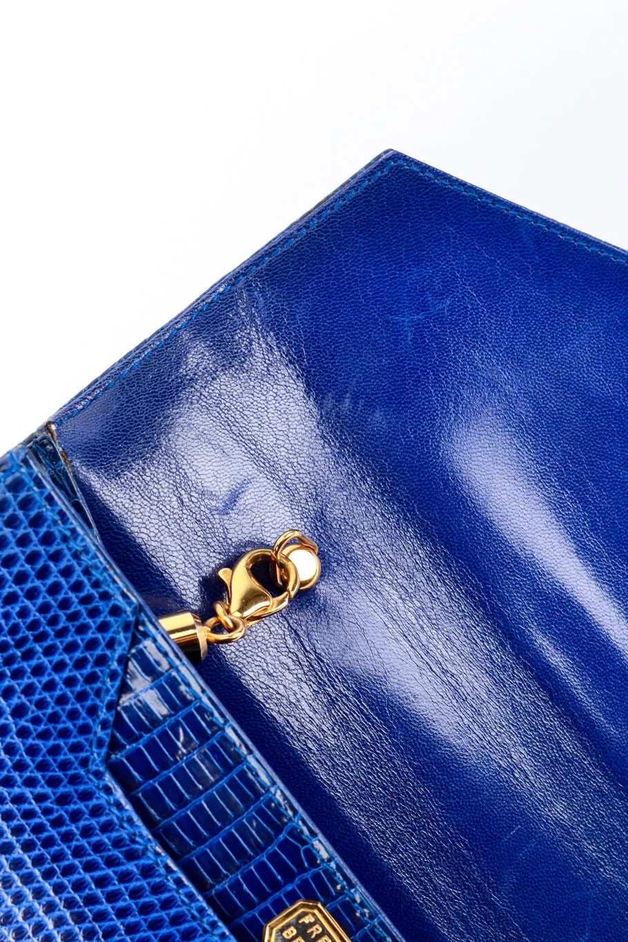 Jeweled Jaguar Lizard Clutch