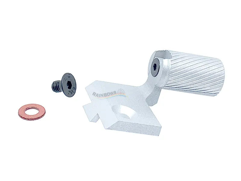 JLP Slide Racker V4R Cocking Handle - Silver (Right)