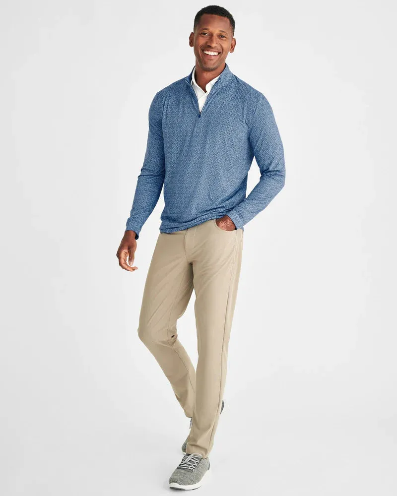 Johnnie O - Alder Prep-Formance Quarter Zip Pullover - Lake