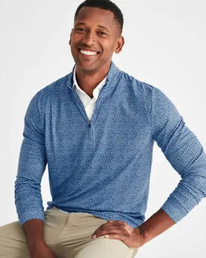 Johnnie O - Alder Prep-Formance Quarter Zip Pullover - Lake