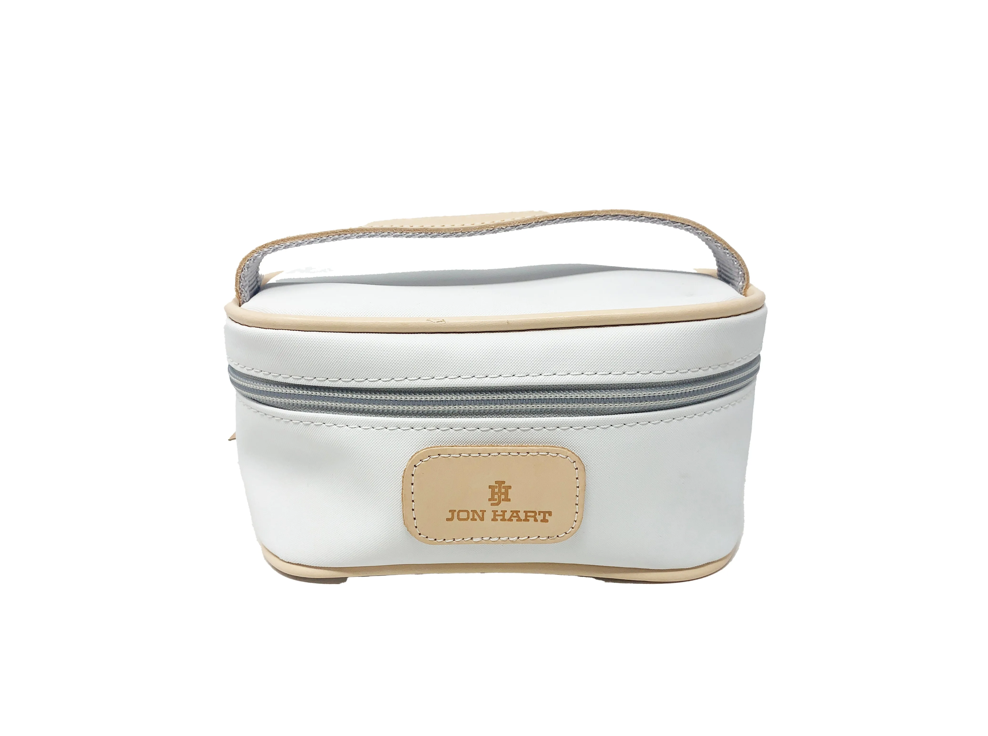 Jon Hart Mini Makeup Case - White