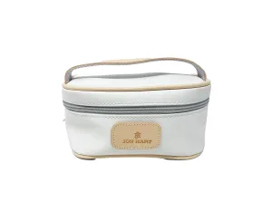Jon Hart Mini Makeup Case - White