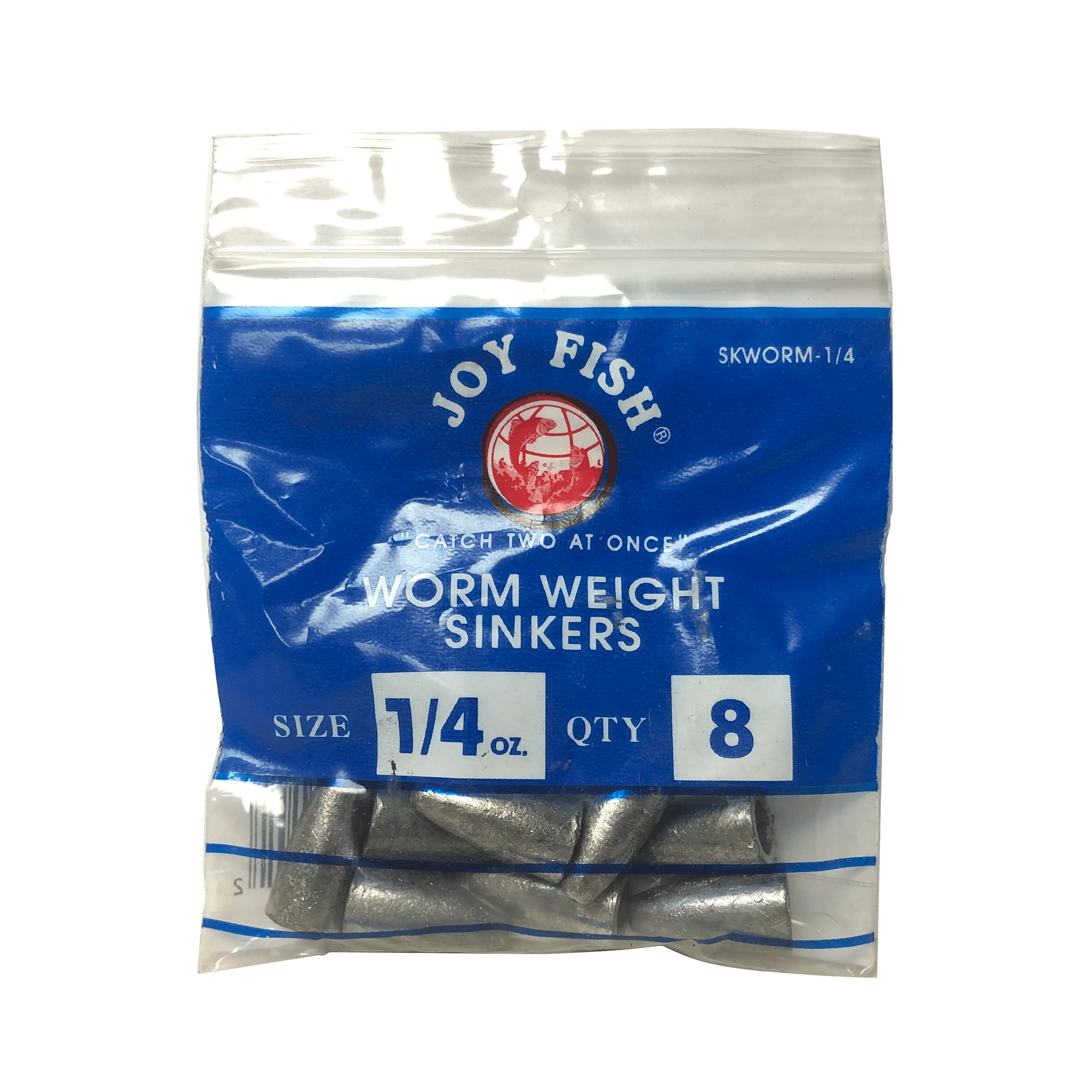 Joy Fish Worm Weight Sinkers - Sold by Box