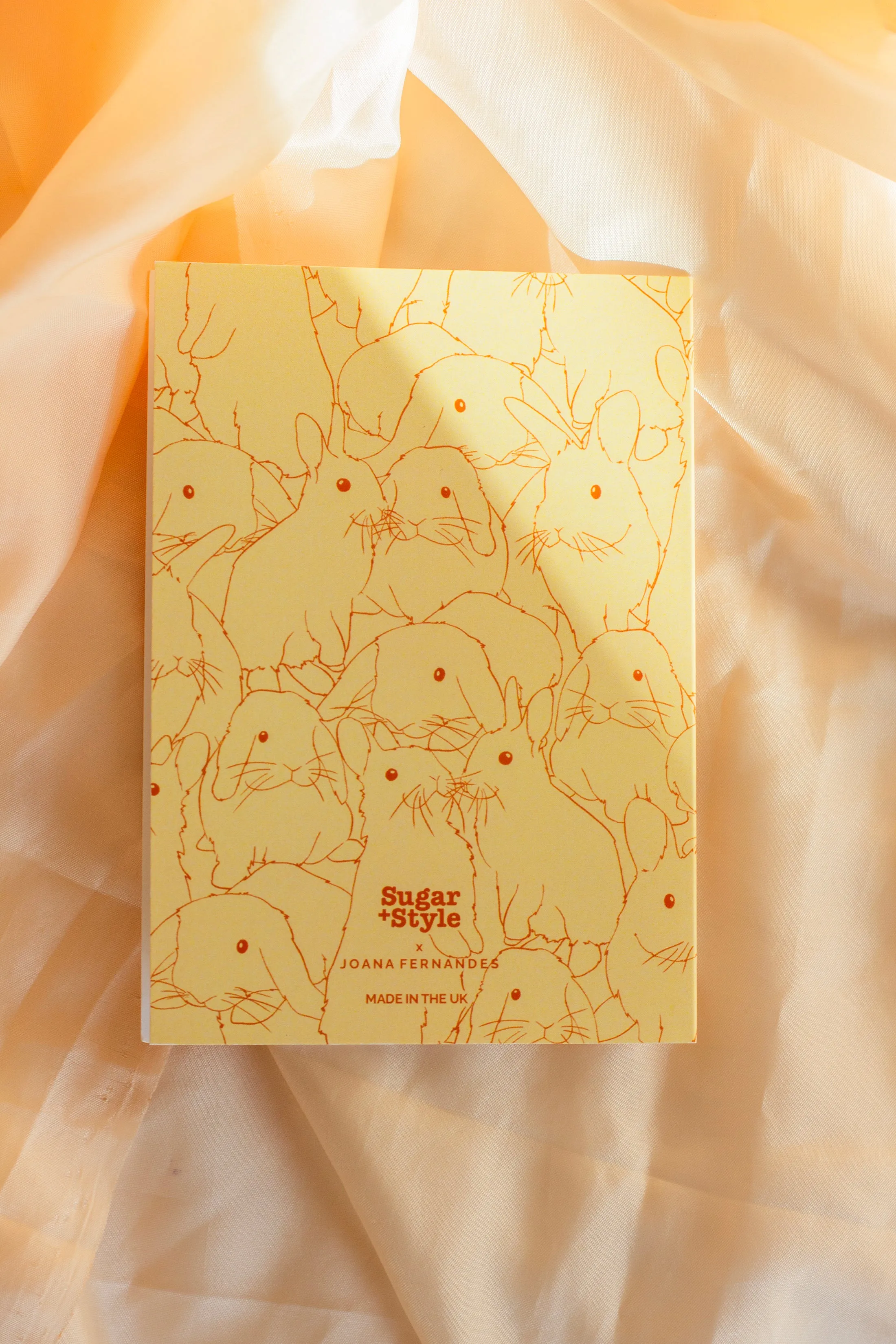 Juu Illustration Bunny Print Card with Envelope