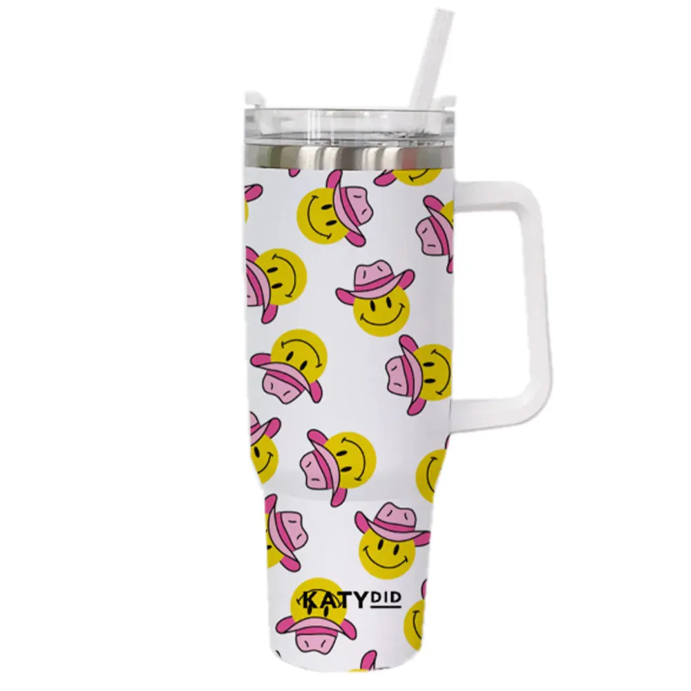 Katydid-Tumbler w/ Handle