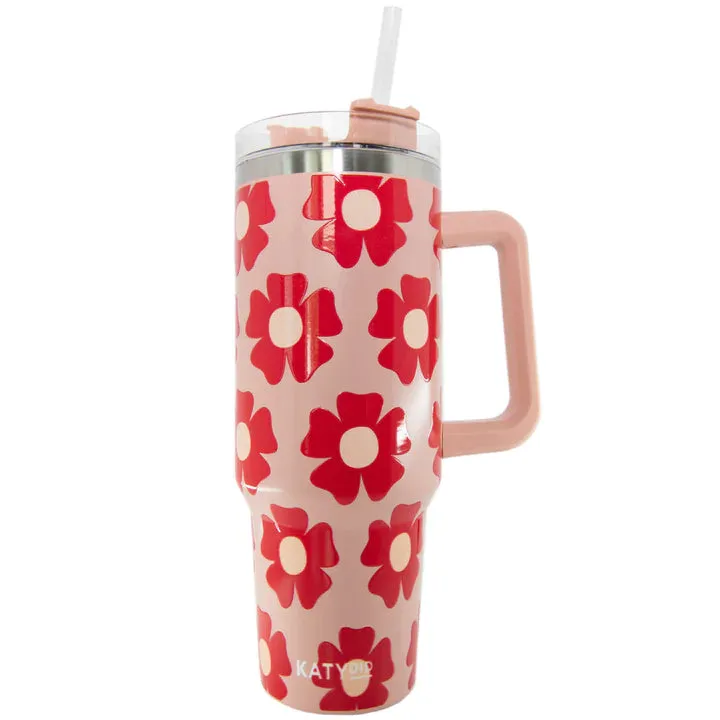 Katydid-Tumbler w/ Handle