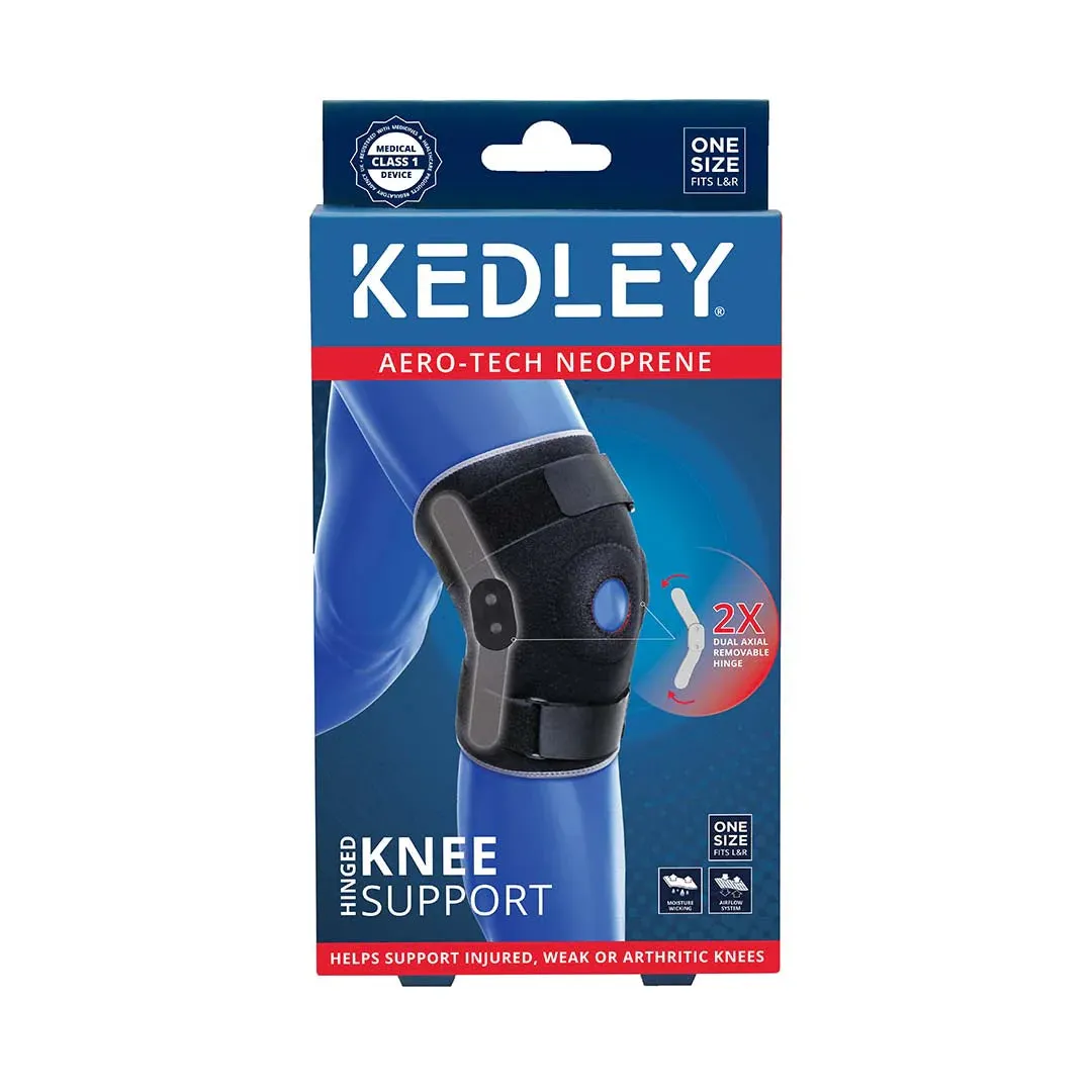 Kedley AERO-TECH NEOPRENE HINGED KNEE SUPPORT-ONE SiZE