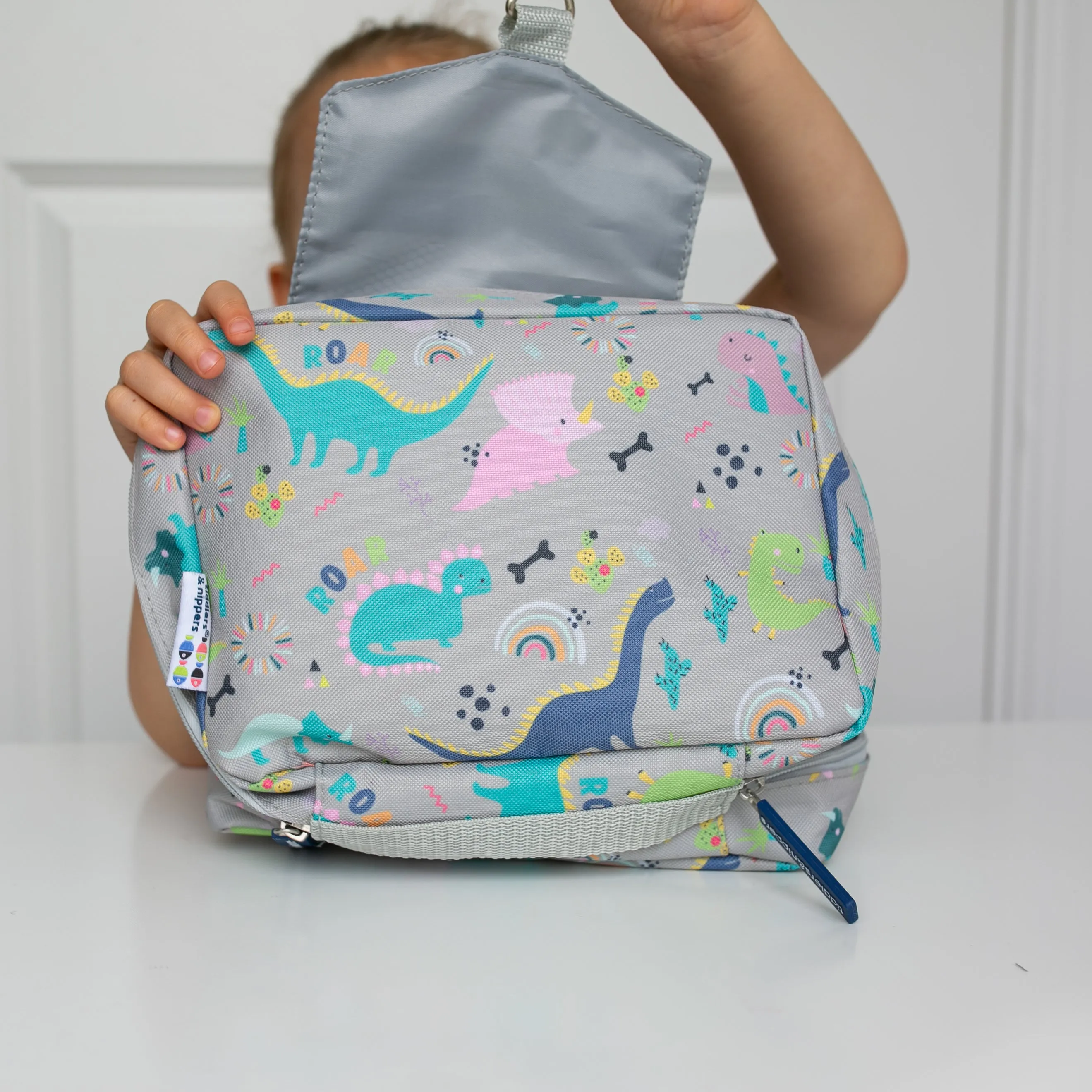 Kids Baby Travel Wash Bag | Hanging Toiletry Bag & Organiser