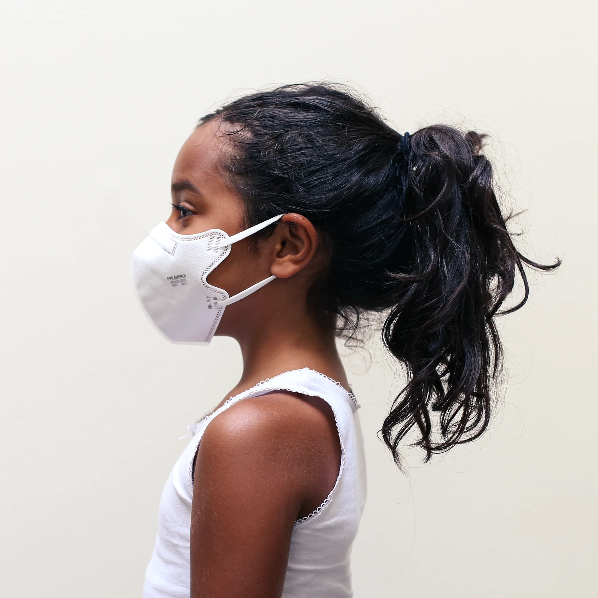 Kids KN95 Respirator Face Mask Individually Sealed (Cone Shape)
