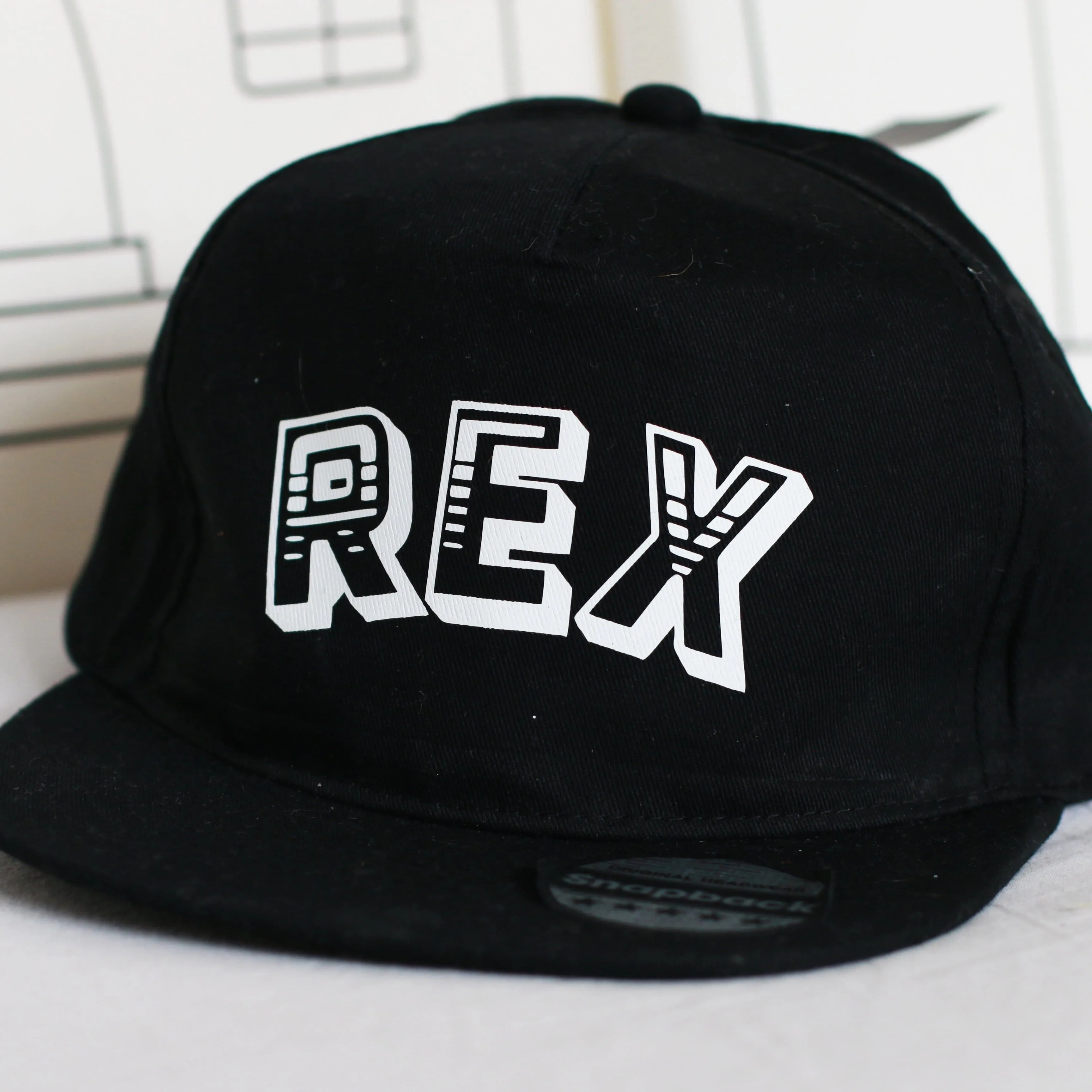 Kids personalised hat- Party in the back cap/ snap back