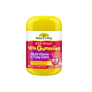 Kids Smart Vita Gummies Multi-Vitamin for Fussy Eaters 60 Pastilles