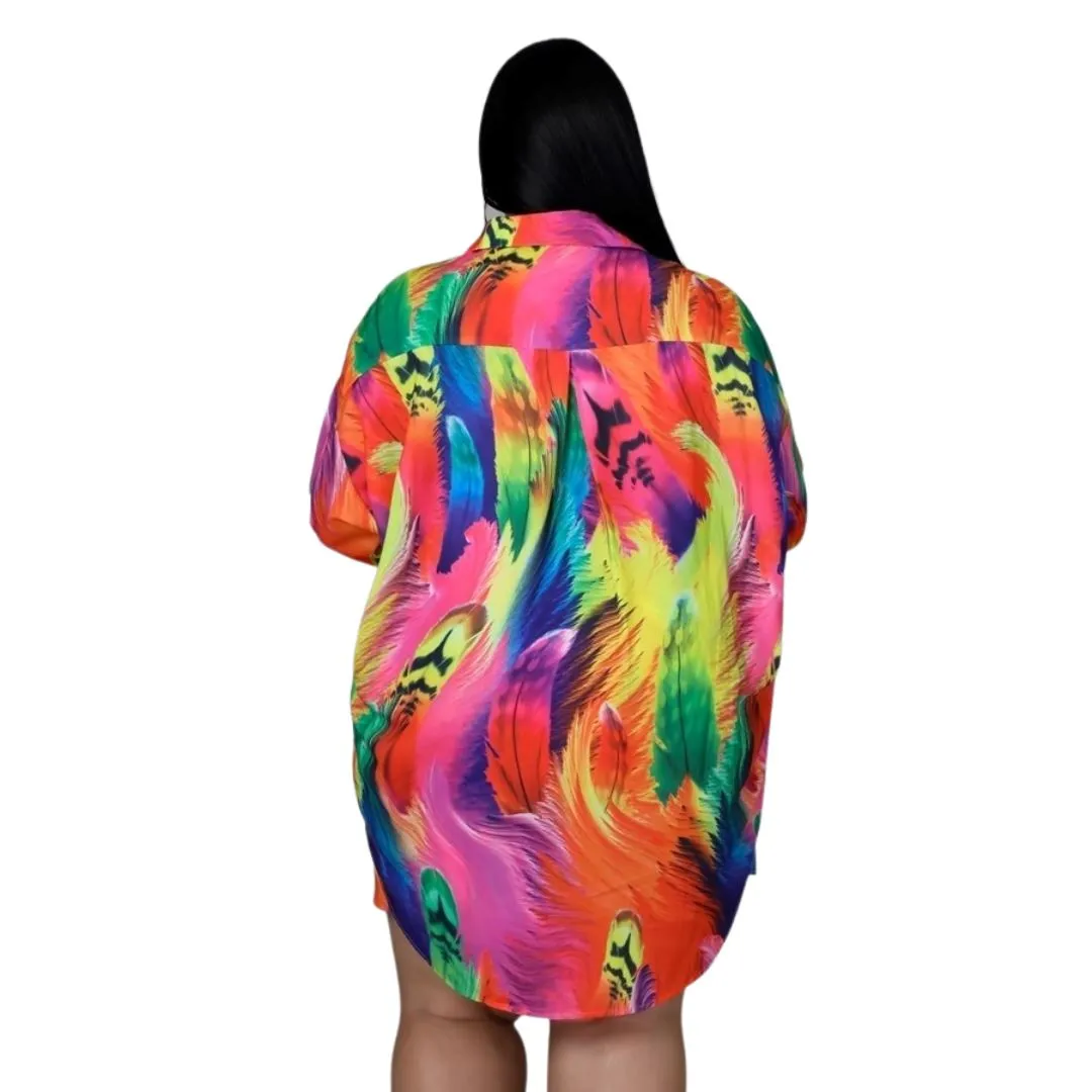 Kimsha Multi-color Short Set