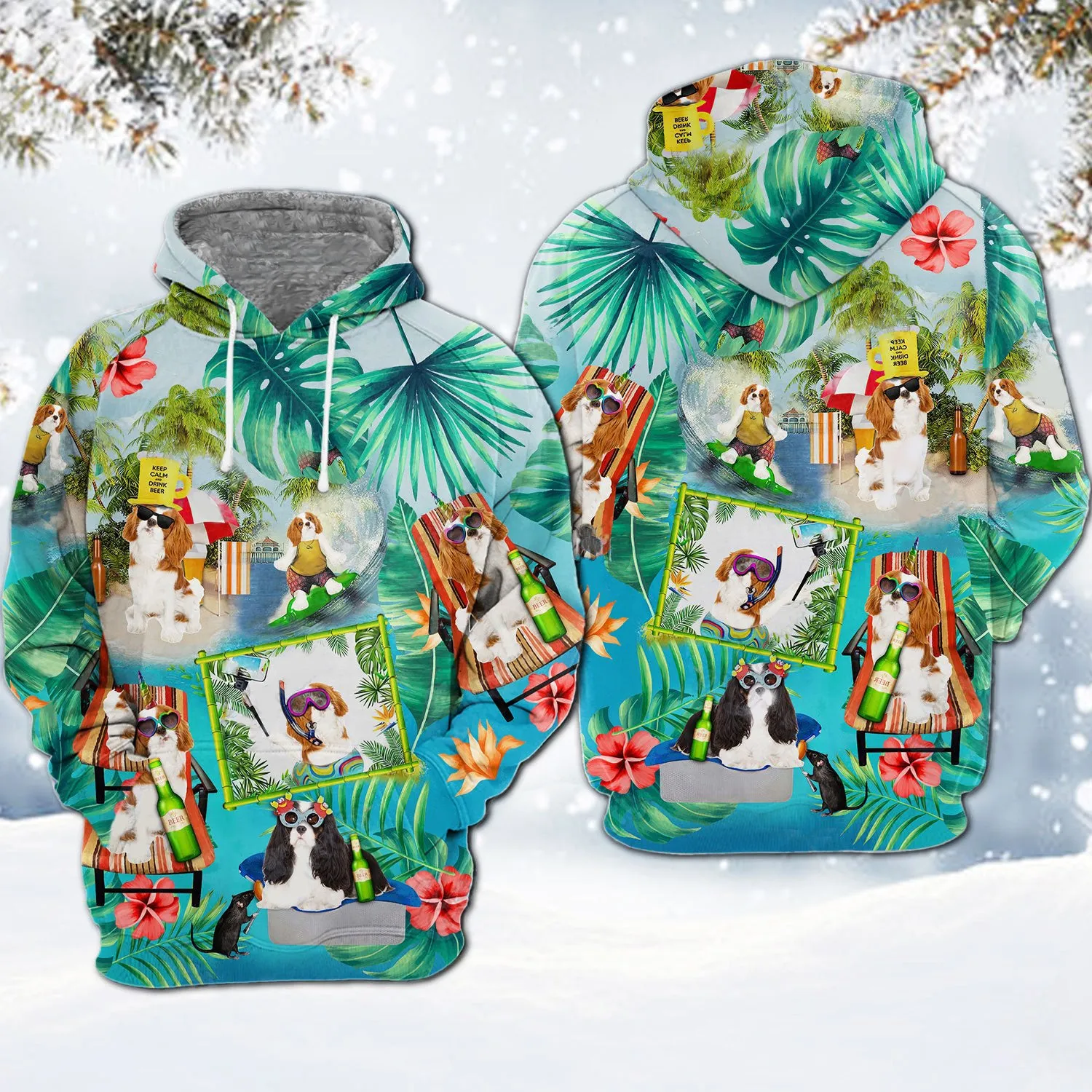 King Charies 1-Surfing Hoodie