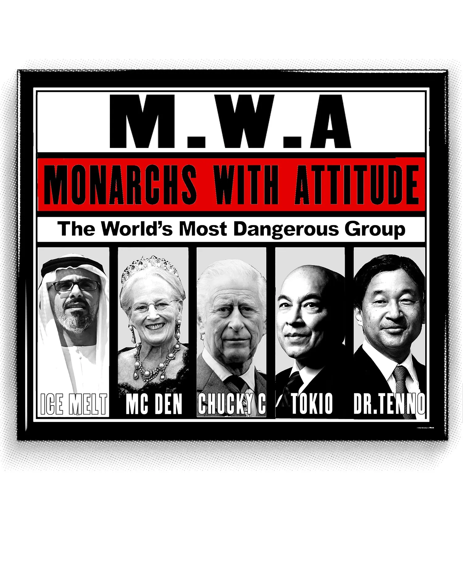 Kings Coronation 2023 MWA Monarchs with Attitude Official Tote Bag