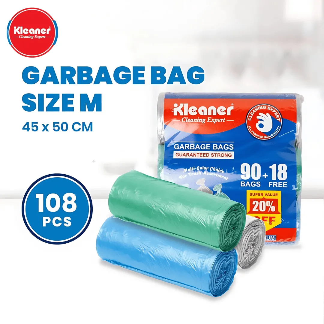 Kleaner Garbage Bag Medium 10 Litres GSL003