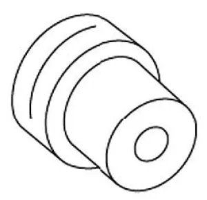 KOHLER K-90862-SS Door Handle Female