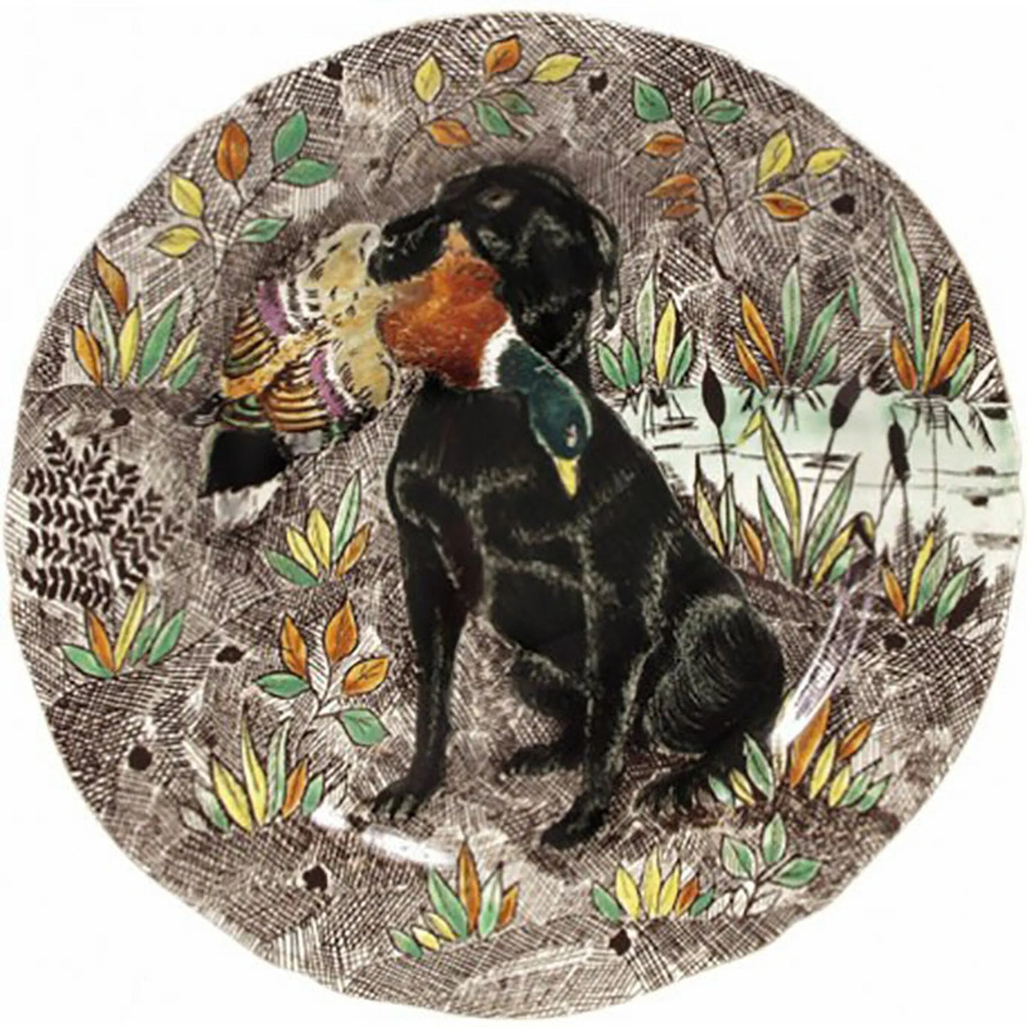 Labrador Rambouillet Dessert Plate