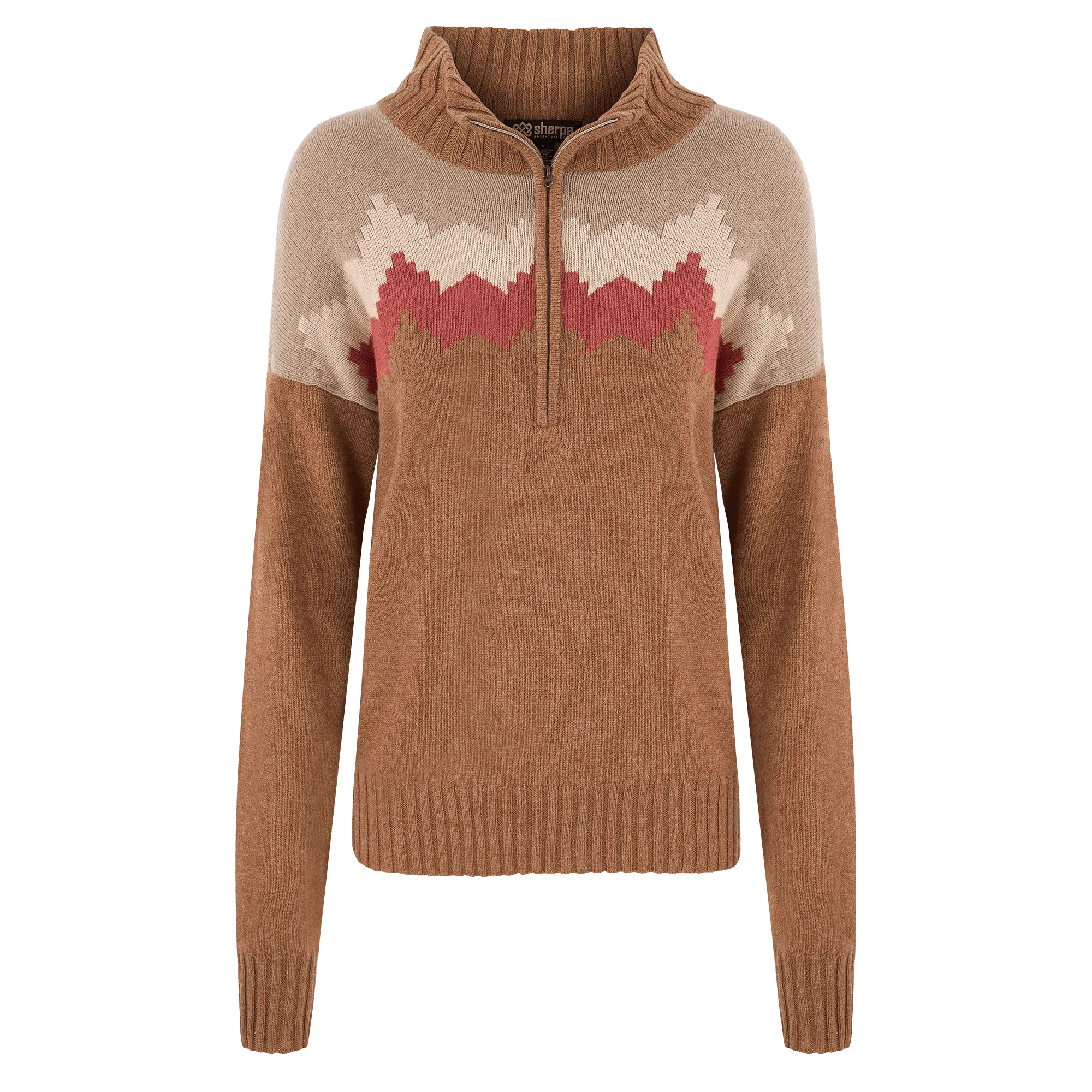 Lalika Eco Quarter Zip - Bardiya Sand