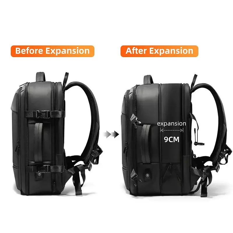 Large Men Backpack Expandable Travel