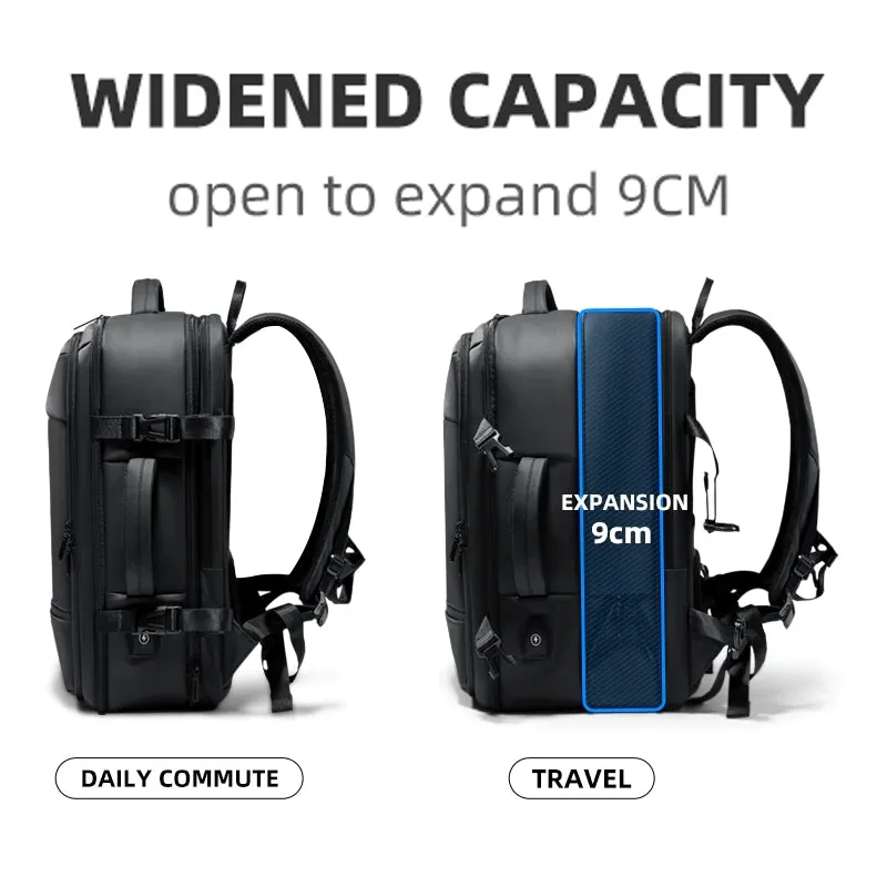 Large Men Backpack Expandable Travel