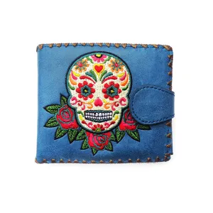 Lavishy Wallet Skulls with Roses