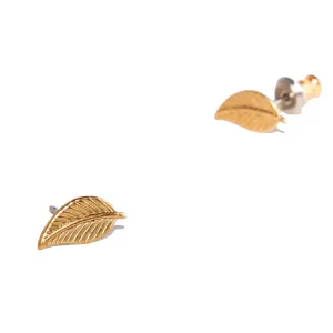 Leaf Stud Earrings