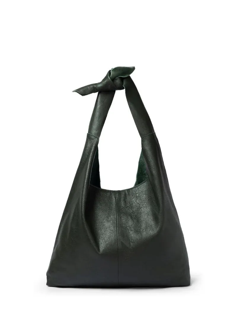 Leather Knot Tote