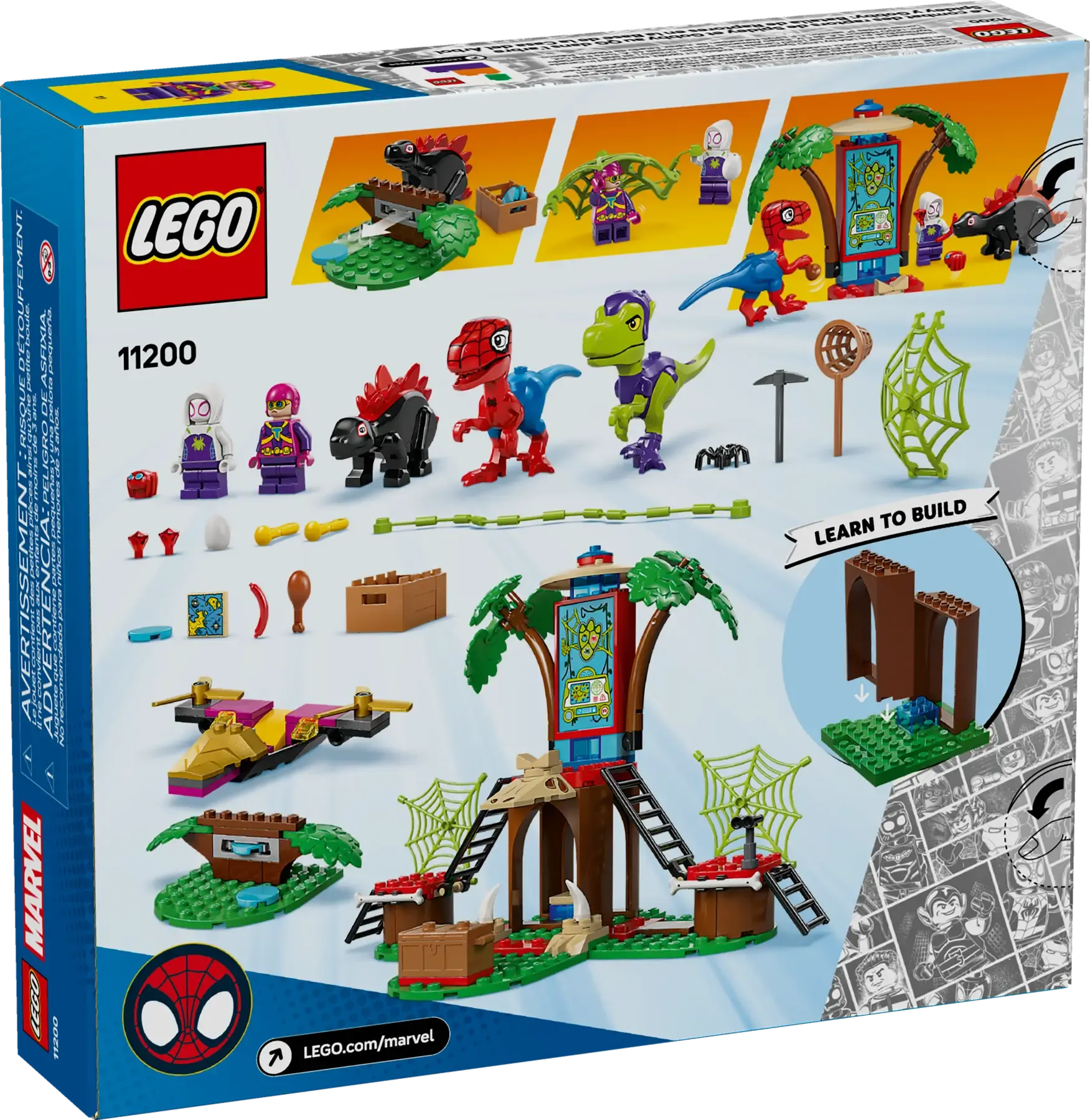 Lego Spidey and Gobby's Raptor Ba.. (11200)