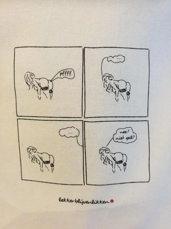 Lekker Blijven Likken | tote bag